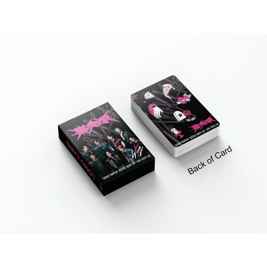 Hộp 55 Ảnh lomo card Nhóm Nhạc kpop stray kids - star