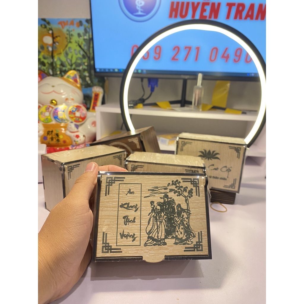 HÀNG CHUẨN Nụ Trầm Hương Bách Xanh Mộc Châu tự nhiên 100% không hóa chất chính hãng Xưởng Đồng Khê Hải Dương hộp 35 nụ