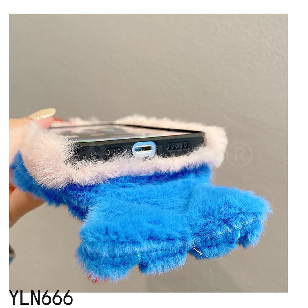 Ôp Điện Thoại Phủ Lông Hình Cá Mập Nhỏ Dễ Thương Cho samsung a50s a30 a33 a42 a20 a82 a41 a73 a32 a21s a10s a50s m42 Ốp