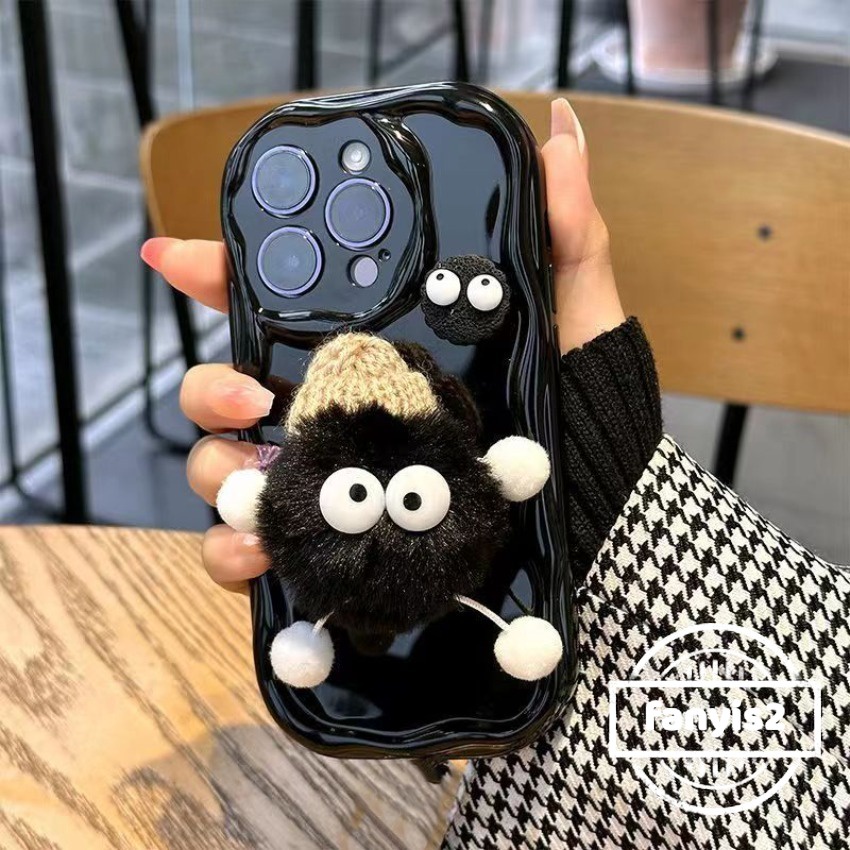 Ôp Điện Thoại Silicon Dẻo Họa Tiết 3d Dễ Thương Cho iphone 15 11 14Pro 13 12Promax 14Plus x xr Xsmax 8 7 6 6Splus se 2020 Ốp