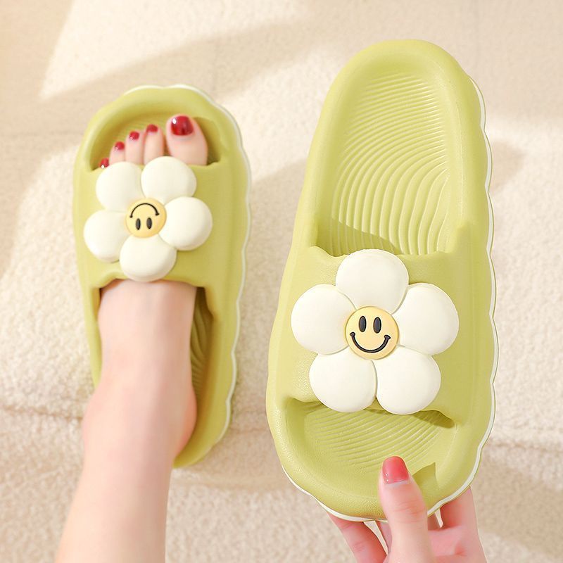 Stepping on shit Dép Đi Trong Nhà Đế Dày Thời Trang Mùa Hè Dễ Thương Cho Học Sinh