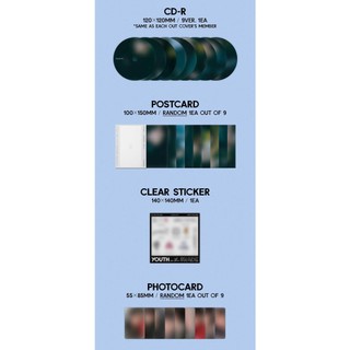 (Digipack VER.) ZEROBASEONE - 1st mini album [YOUTH IN THE SHADE]