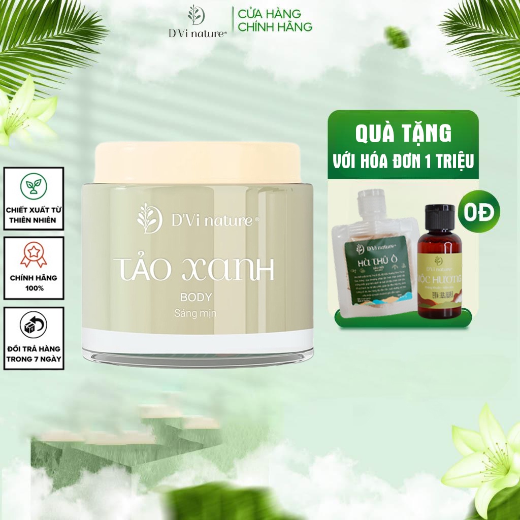 Body Tảo Xanh D’Vi Nature