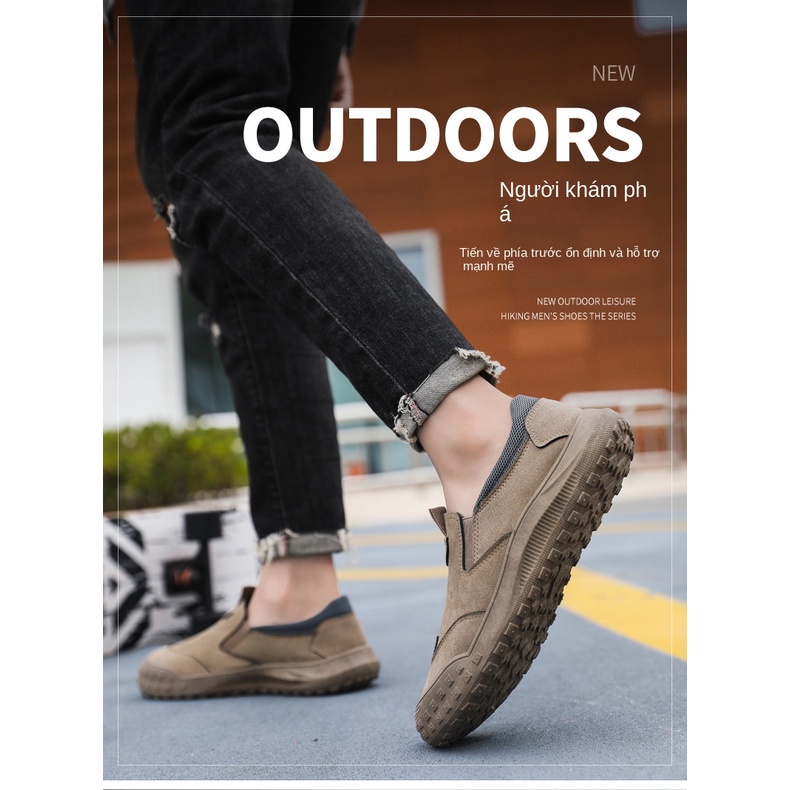 Doudou Giày Thể Thao Thoáng Khí Thời Trang Cho Nam