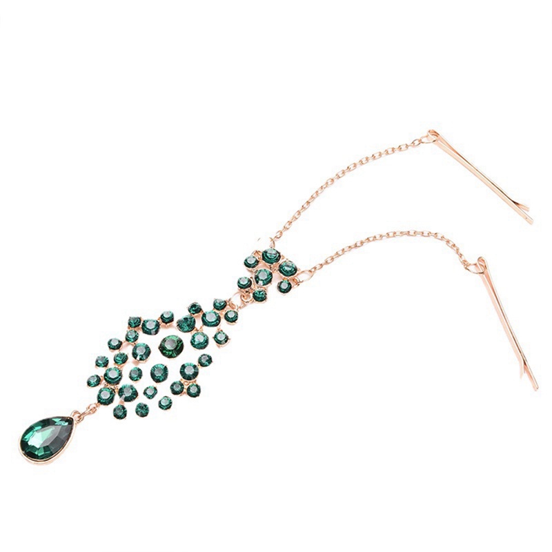 Băng Đô Cài Tóc Đính Đá Lấp Lánh Thời Trang Cho Nữ