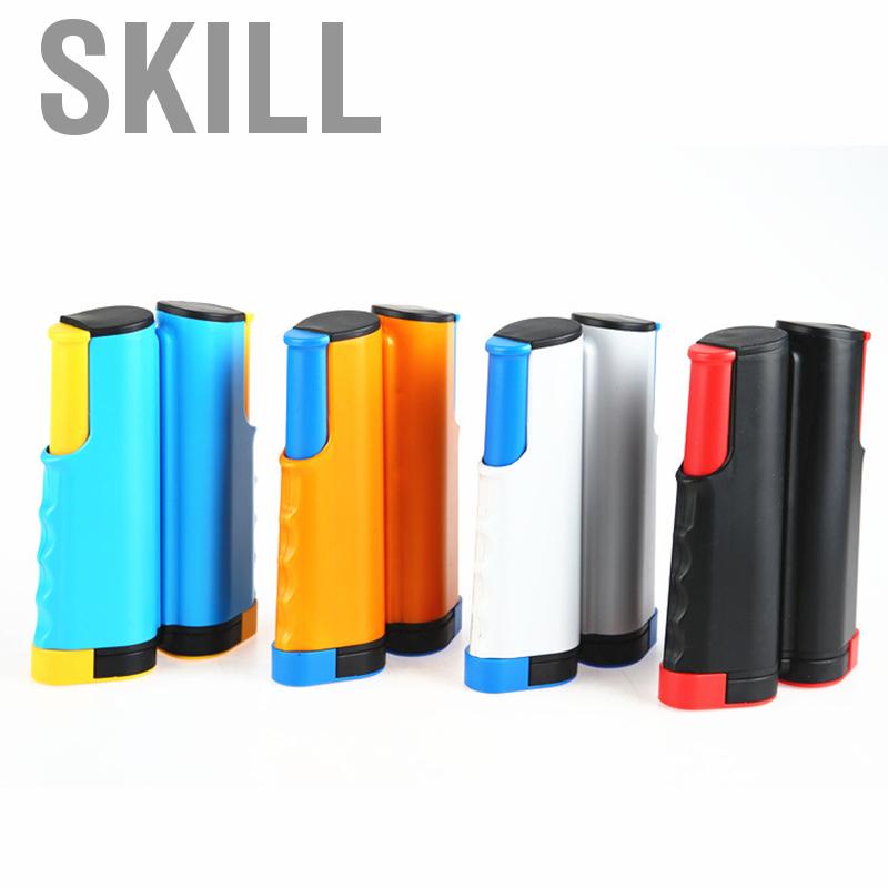 Skill Retractable Table Tennis Net Rack Fashionable Safe Wavy Edge Portable Pong Ball for Gym School