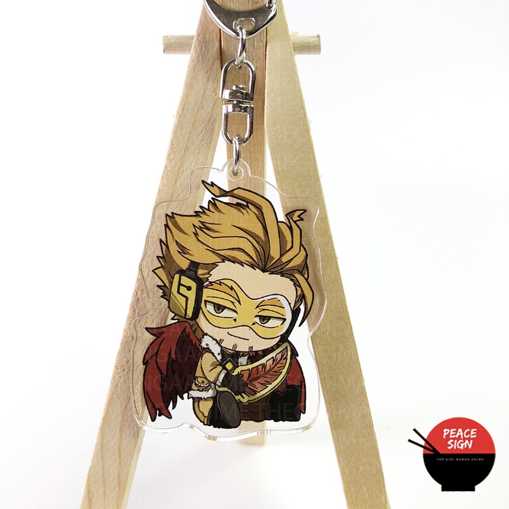 Móc khóa BOKU NO HERO ACADEMIA ver NGỒI Học Viện Anh Hùng anime chibi