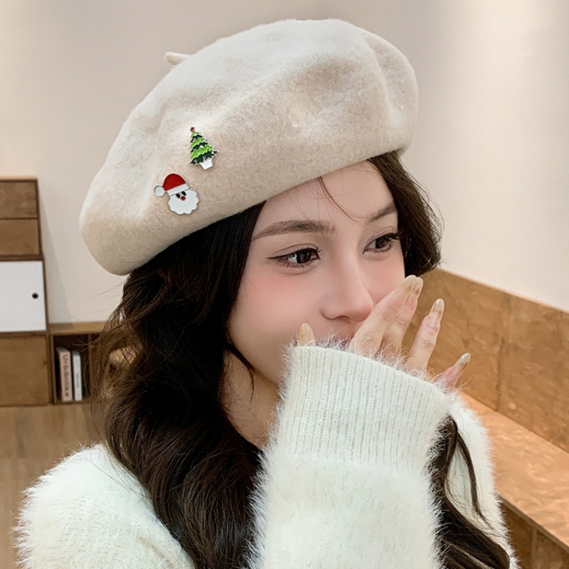 Hoạt Hình Ghim Cài Áo Hình Tuần Lộc Giáng Sinh Đáng Yêu Thích Hợp Cho Quần Ao Mũ Và Túi Xách