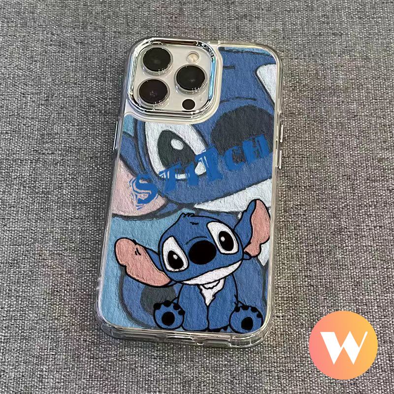 Ốp Điện Thoại Hình stitch Cho iphone 11 15 8 6 plus 7 6s 13 15 12 14 pro max 7plus 8plus xs max xr x se 2020