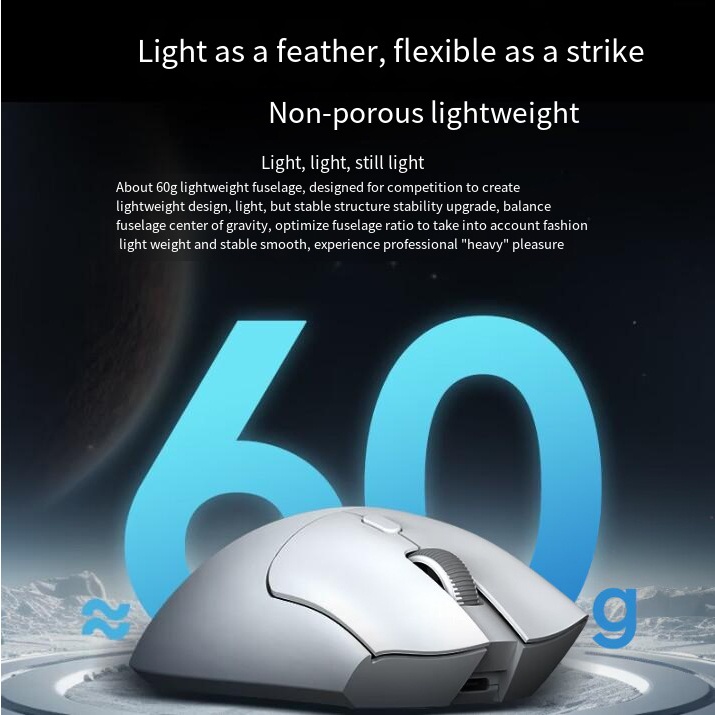 Chuột Chơi game metapanda01 Không Dây / bluetooth / 2.4g