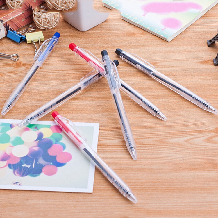 PVN61976 Bút bi viết 3 màu mực xanh/đỏ/đen T2