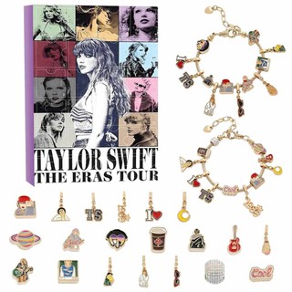 Taylor Countdown Surprise Calendar 24 Days Christmas Advent Calendar Swift Souvenirs Blind Box for Kids Adults