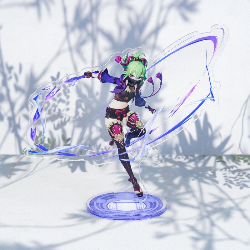 Mô hình Standee Roles Neuvillette Wriothesley Lyney Genshin Impact Anime Wanderer Nahida Cyno decor 1