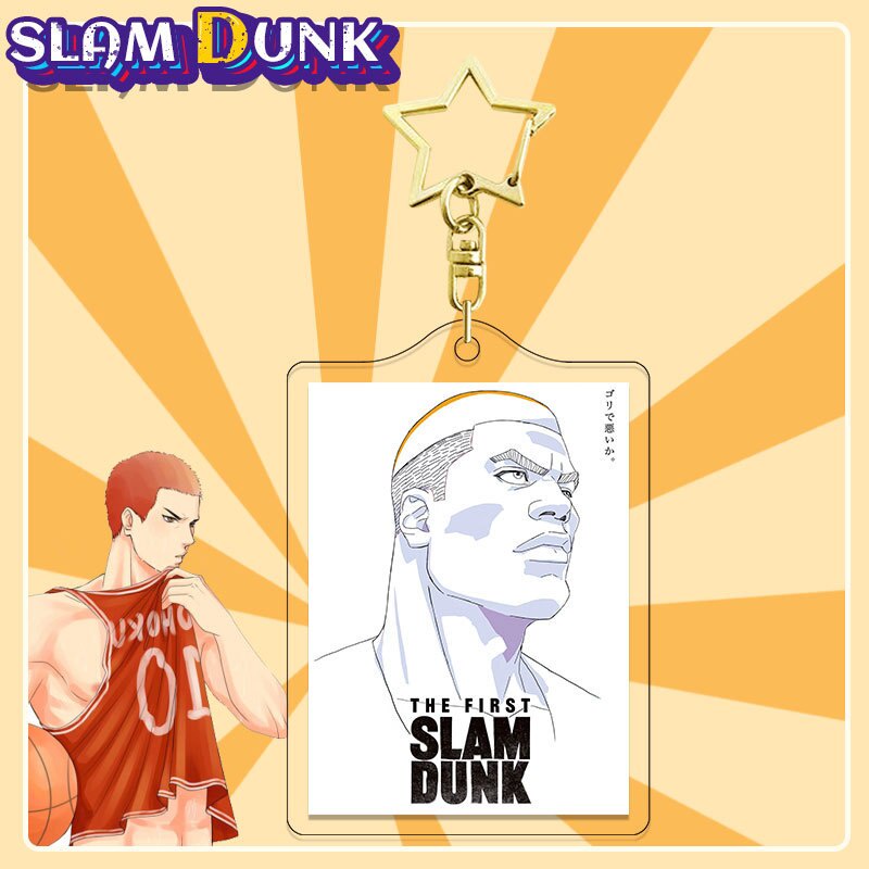 Móc khoá Anime SLAM DUNK Stars Buckle Acrylic Ryota Miyagi nhựa Acrylic hai mặt, in hình các nhân vật dễ thương
