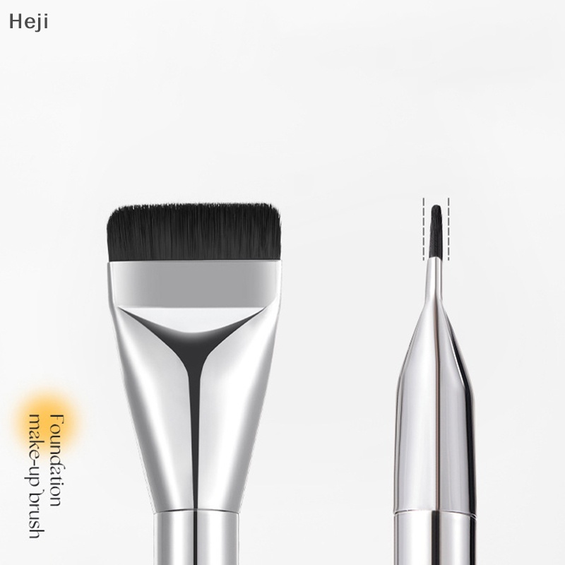 Cọ Trang Điểm Nền heji Siêu Mỏng Nhẹ Dạng Phẳng Để Đánh Khối Cho Kem Nền vn