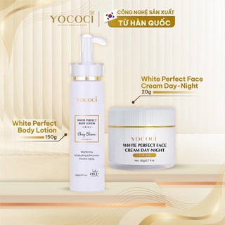 Combo Dưỡng Trắng Da Mặt Và Body YOCOCI (Kem Face 20g & Kem Body 150g)