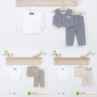 Anminaza - set gile công tử cho bé từ 9 tháng đến 4 tuổi