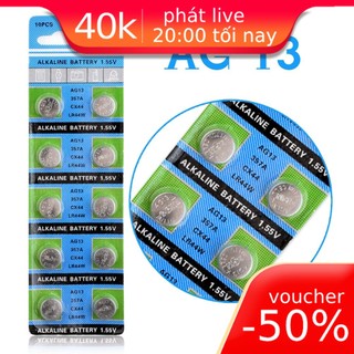 Pin cúc áo LR44 AG13 1.5v hàng chuẩn pin bền loại 1