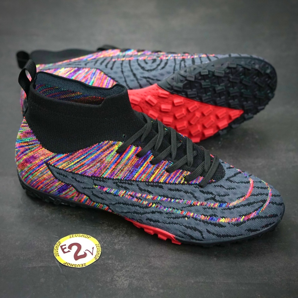 Giày bóng đá Phantom GX cao cổ, giày đá banh cỏ nhân tạo nam đã khâu đế - 2EVSHOP