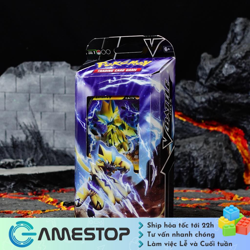 Thẻ bài Pokemon TCG Battle Deck Zeraora V phiên bản tiếng Anh POKTCGUSTH21