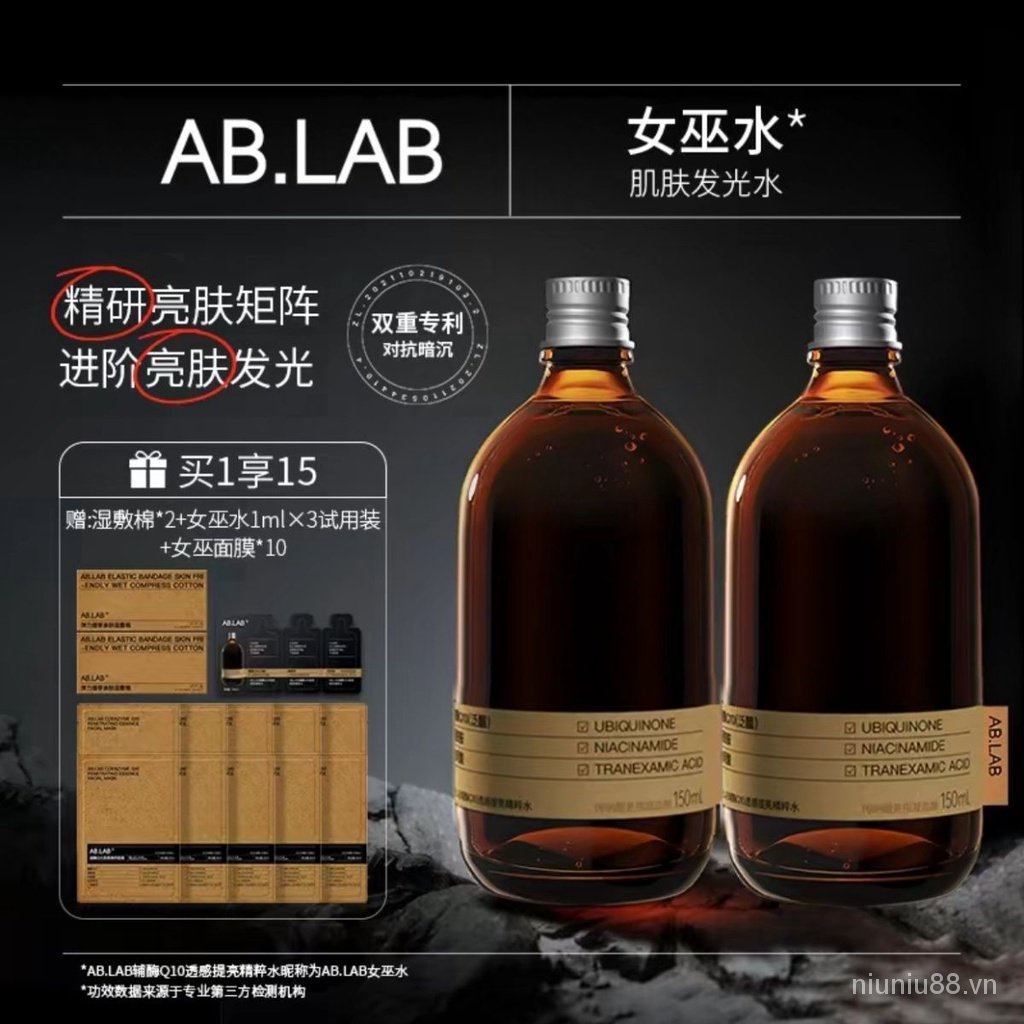 Abh Tinh Chất Nước Phù Thủy Dưỡng Ẩm Chống Nếp Nhăn Làm Săn Chắc Và Sáng Da q10