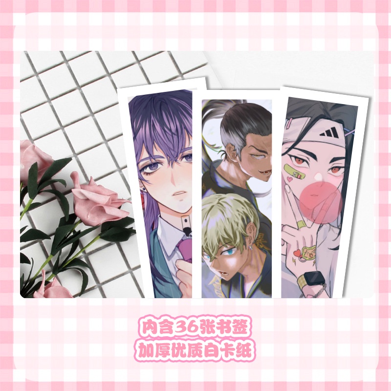 Hộp 36 Thẻ Genshin Impact Bookmark
