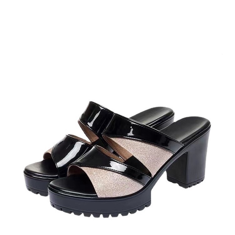 Mới Giày Cao Gót Chống Thấm Nước Thiết Kế Trẻ Trung Hợp Thời Trang Cho Bạn Gái