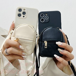 Ốp lưng for iPhone 16 15 14 13 12 11 Pro Max X XR XS Max 8 7 6 6S Plus + SE 2020 Protect Camera Leather Change Bag Soft Case With Lanyard