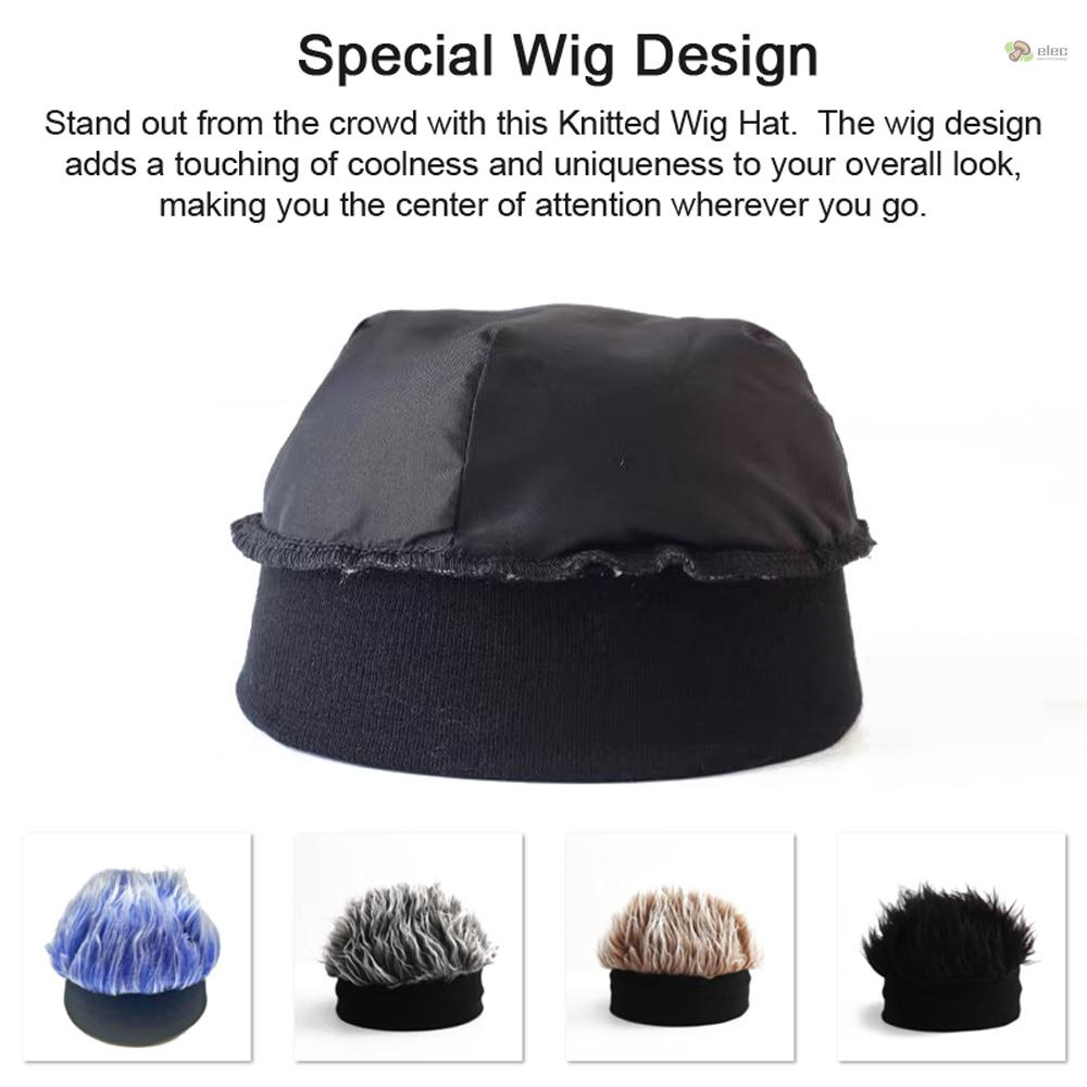 Mũ Dệt Kim Trùm Tóc Giả Vui Nhộn Thoải Mái Và Thoáng Khí Phù Hợp Cho Cả Bốn Mùa Dành Cho Nam Và Nữ