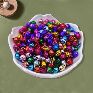 Set 100 chuông nhỏ 6 * 8mm làm đồ trang sức thủ công