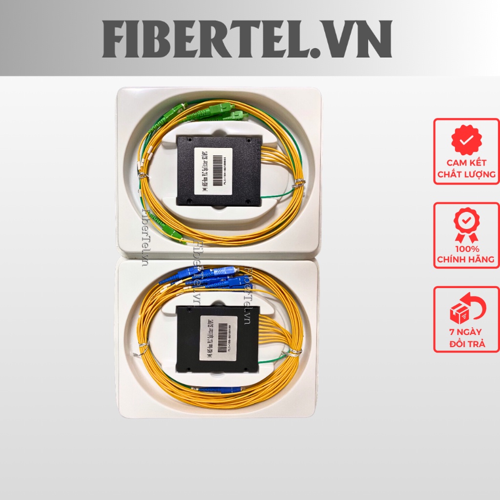 Bộ Chia Quang ABS 1x8 Chính Hãng Vật Tư Viễn Thông Fibertel
