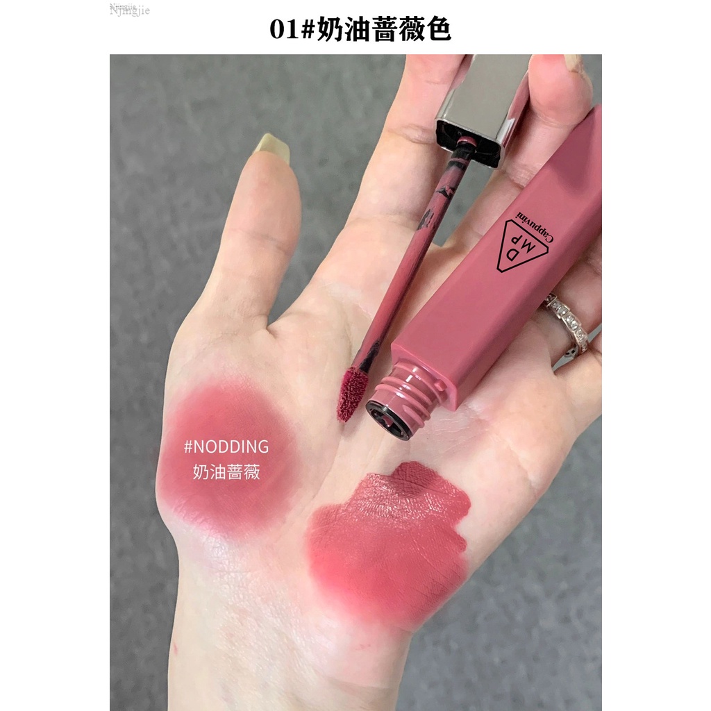 Son Cappuvini Cloud Lip Glaze Lip Chất Bùn Mịn Tông Trầm Bền Màu Lâu Trôi my.delwyn