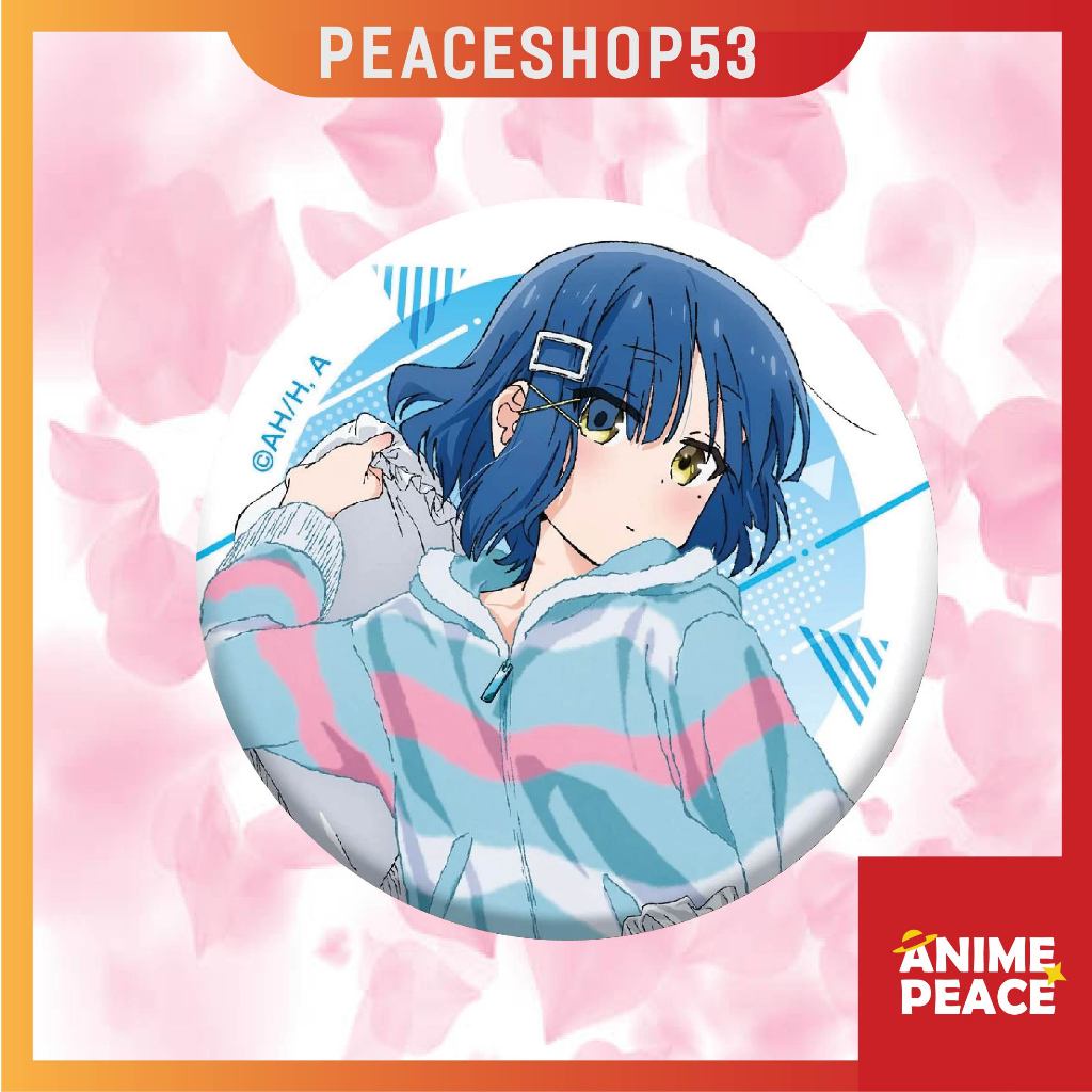 Huy hiệu Bocchi The Rock Phụ Kiện Anime Manga Game Bocchi The Rock Ver Đồ Ngủ HH61