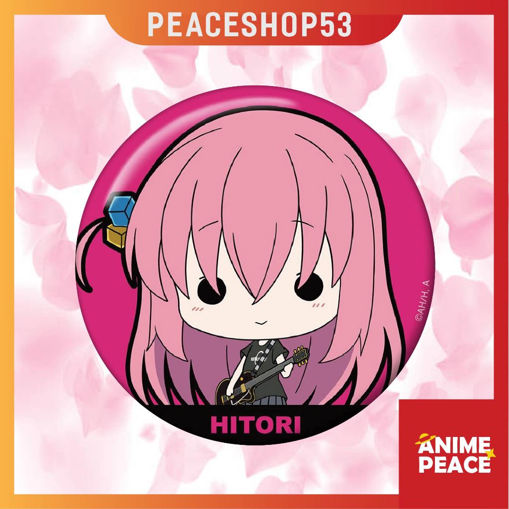 Huy hiệu Bocchi The Rock Phụ Kiện Anime Manga Game Bocchi The Rock Ver Chibi HH62