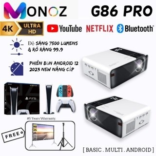 🔥máy chiếu ready stock g86 full hd 1080p máy chiếu mini android wifi lcd led a80 máy chiếu di động 7500 lumens