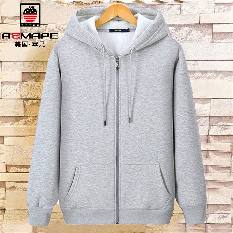 Áo Khoác cotton Dày Dặn Chống Gió Có Nón Hình Quả Táo Mỹ Mùa Thu Đông Cho Nữ