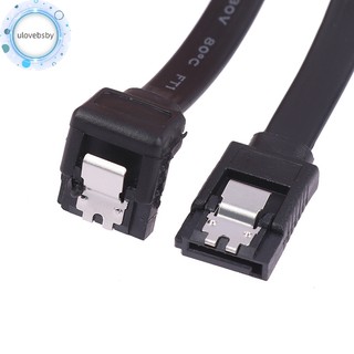 Ulovebsby dây cáp sata iii 6.0 gbps 40cm góc phải 90 độ kèm chốt khóa chuyên dụng cho sata vn