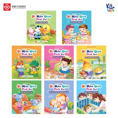 Sách - Truyện Tranh Kỹ Năng Bỏ Túi, Đi Mẫu Giáo Thật Vui (Cho bé từ 0 - 6 tuổi) – Đinh Tị Books