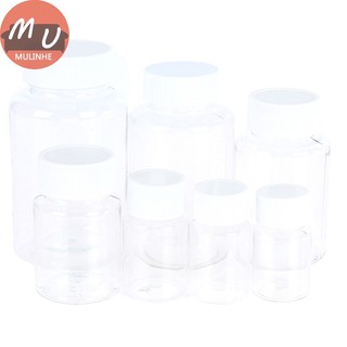 Hộp nhựa rỗng trong suốt dung tích 15ml / 20ml / 30ml / 100ml đựng thuốc tiện dụng