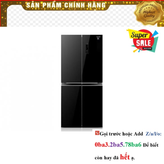 [Hãng] Tủ lạnh Sharp Inverter 401L SJ-FXP480VG-BK