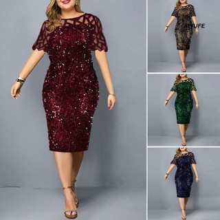 Đầm Lưới Ôm Hông Đính Kim Sa Lấp Lánh Dành Cho Cô Dâu