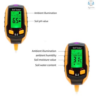 Máy Đo Độ Ẩm / Nhiệt Độ Đất 1 pH 5 Trong - in-