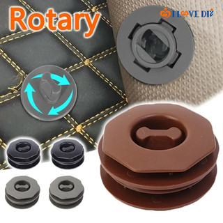 Chốt Cố Định Thảm Lót Sàn Xe Hơi Bằng Nhựa ABS Chất Lượng Cao Chống Trượt Dễ Lắp Đặt Tiện Dụng