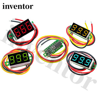 Thiết Bị Kiểm Tra Điện Áp Kỹ Thuật Số DC 0.28 / 0.36 Inch 0-100V 12V Chuyên Dụng Cho Xe Hơi