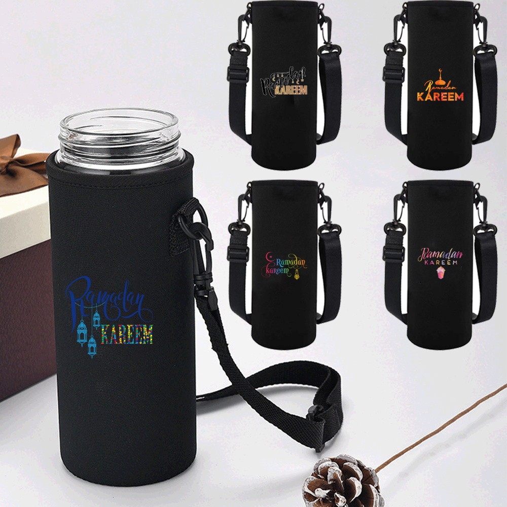 Thick anti-drop insulated cup protective cover Variety of styles Muslim's Holy Month Design