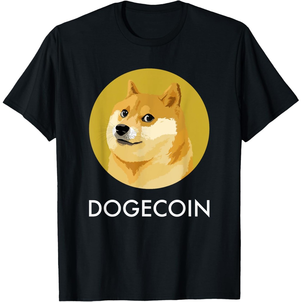 Áo thun cotton nam Dogecoin Meme Coin Miner Crypto Block Chain Áo thun tiền điện tử Vận chuyển nhanh