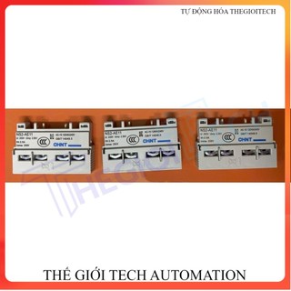TGT (Chint) Tiếp điểm phụ CB chỉnh dòng NS2-AE11 ,1NO vaf1NC gá mặt trên CB chỉnh dòng NS2-25 & NS2-25X & NS2-80