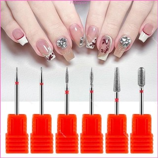 Tungsten Nail Drill Bits Milling Cutter Fit for Manicure Pedicure Nail Files Buffer Nails Art Equipment Accessories Tool