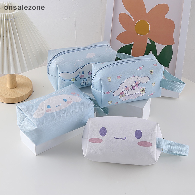 SANRIO Onsale Túi Đựng Bút Chì Sức Chứa Lớn Họa Tiết Hoạt Hình cinnamoroll Đáng Yêu Cho Học Sinh Mới