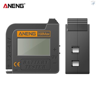 ANENG Battery Tester 168MAX Digital Display Tester Battery Voltage Checker Battery Capacity Testing Tool Universal Tester for Checking AAA AA Button Battery